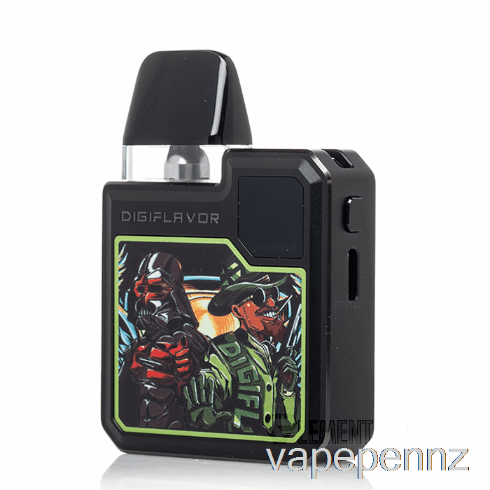Geek Vape Digi Q Pod System Warrior Black VAPE NZ